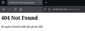sid parameter required