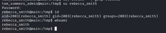 rebecca creds